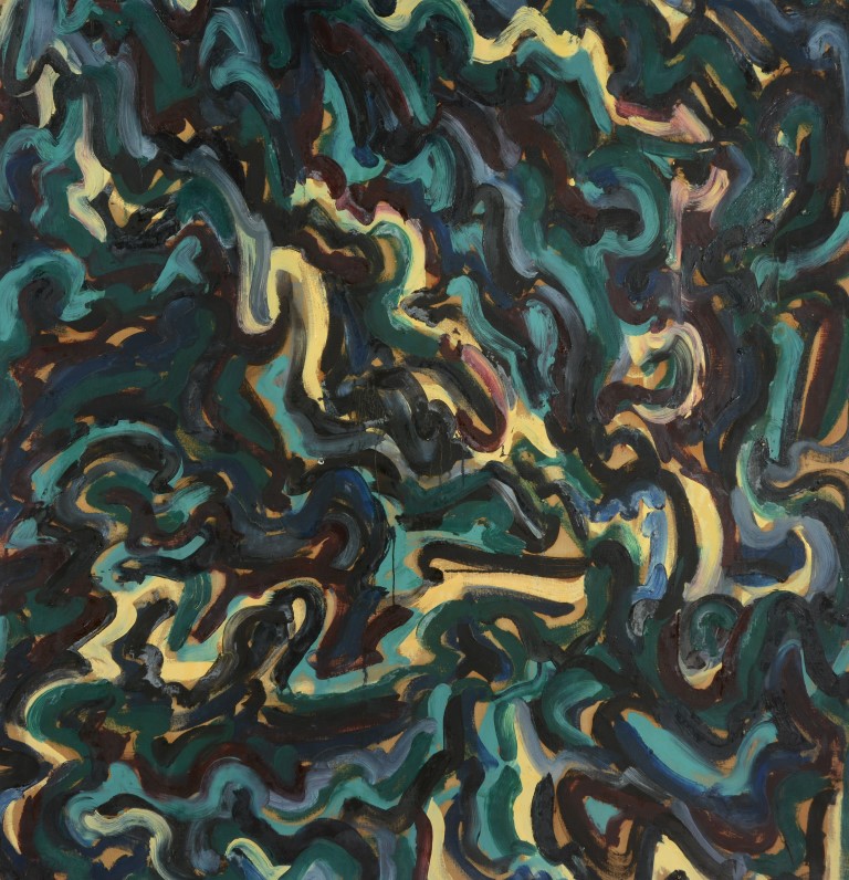 Inline Image - Lot 71, Leaving the Blue Earth Behind, oil on canvas, dated 14'9'67; est. £4,000-6,000 (+fees)