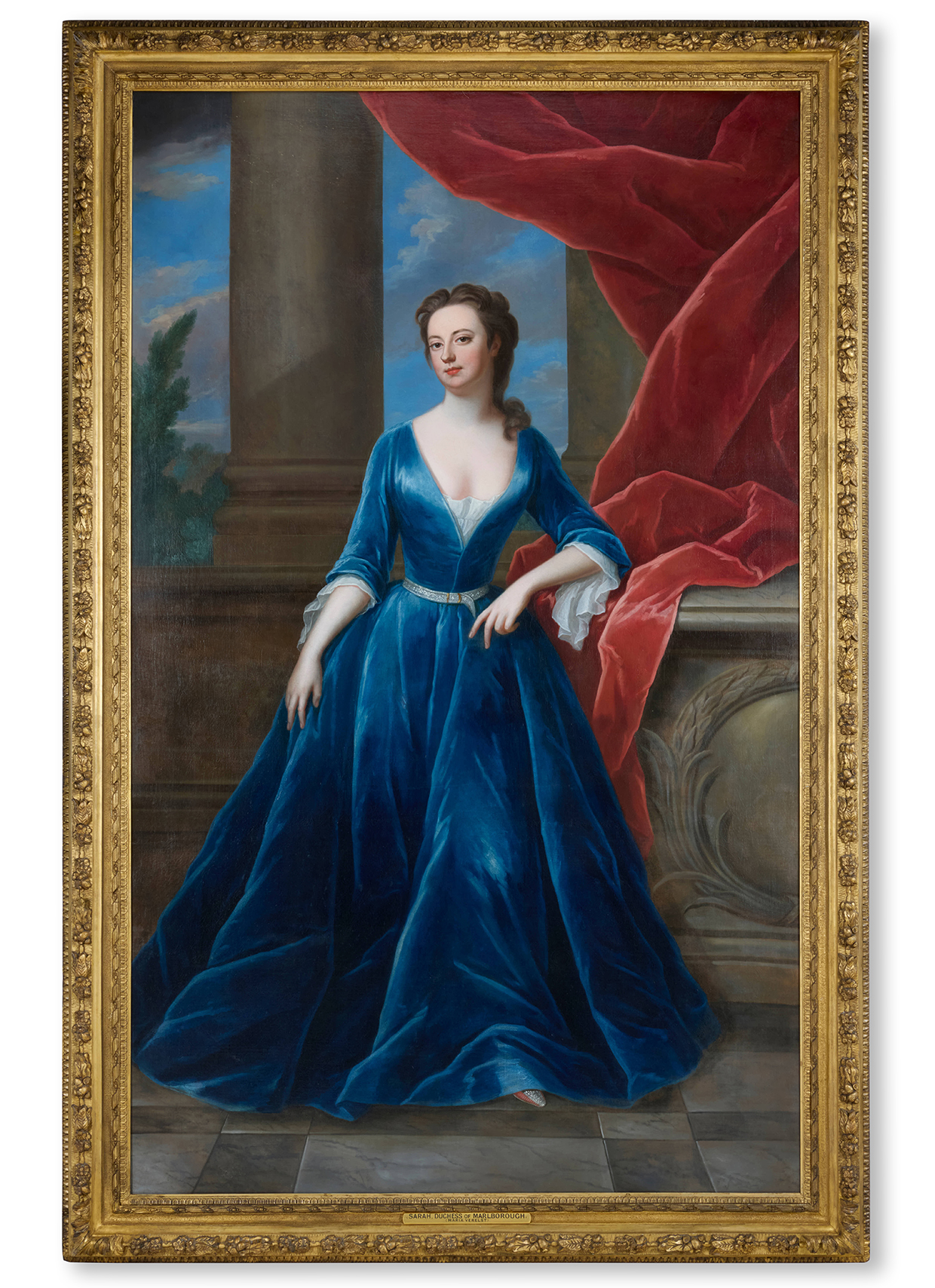 Lot 45: Adriana (Formerly Known As Maria) Verelst (British Circa 1683-1769), Portrait of Sarah Churchill, Duchess of Marlborough
