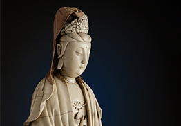 A large and rare Chinese Dehua standing figure of Guanyin | Chinese Ceramics and Works of Art | Wednesday 12 & Thursday 13 November 2025 Image
