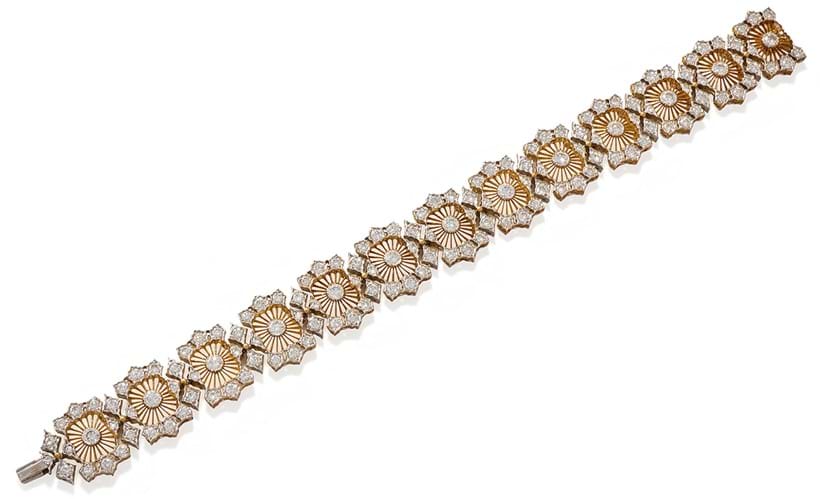 Inline Image - Lot 134: Buccellati, a diamond bracelet | Est. £10,000-15,000 (+ fees)