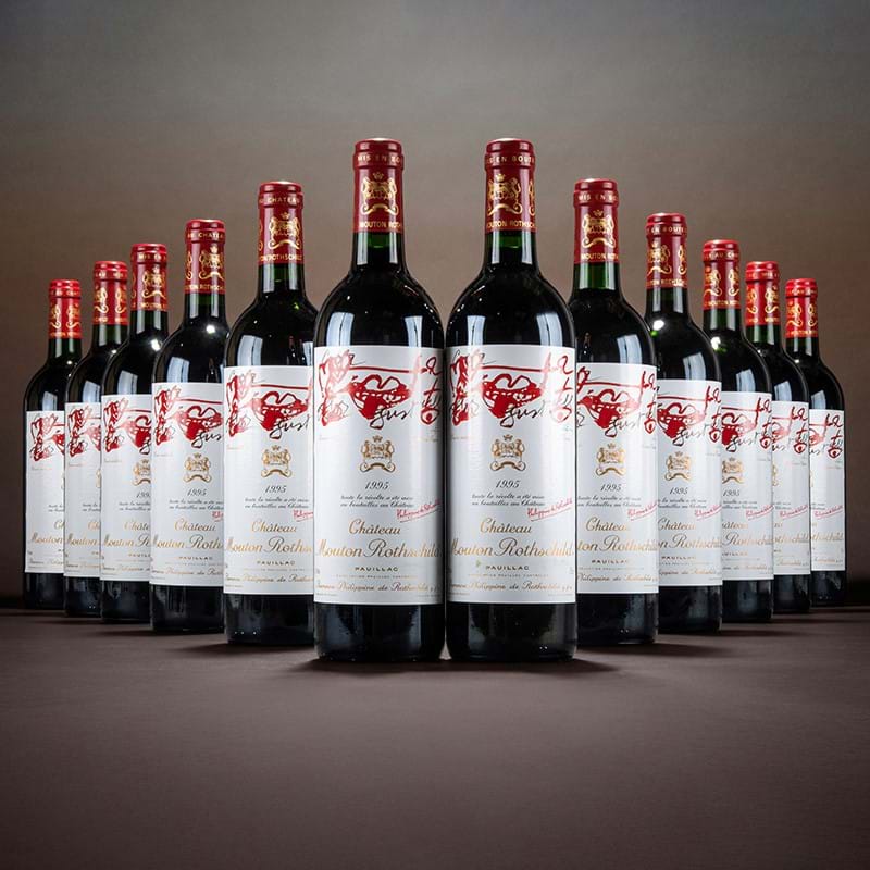 1995 Chateau Mouton Rothschild Premier Cru Classe, Pauillac, OWC, 12 x 75cl
