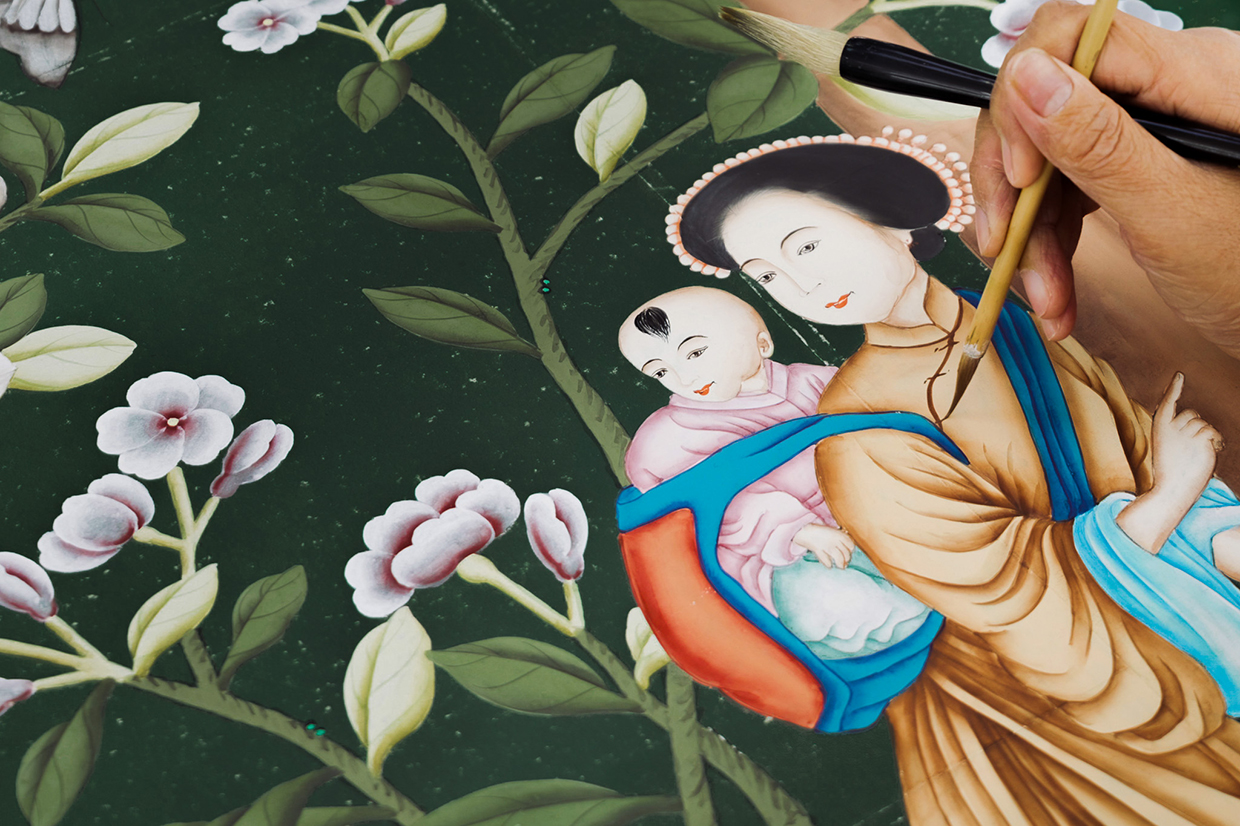 Winter | A Calendar of Colour | Dreweatts x de Gournay