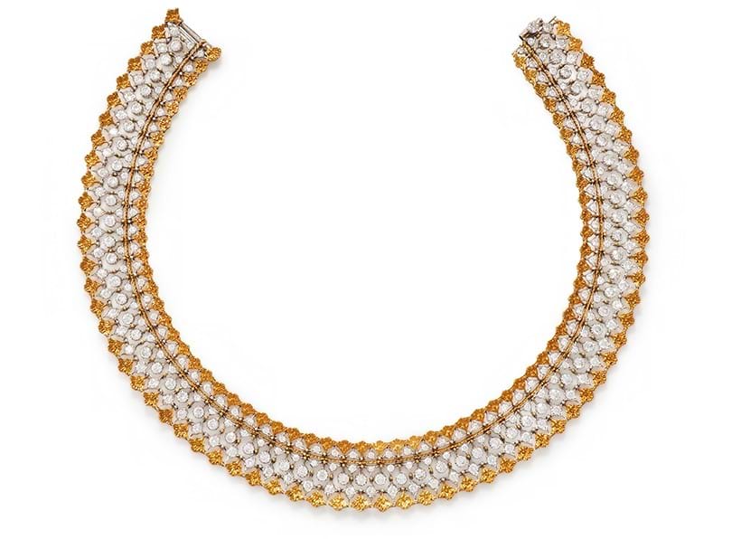 Inline Image - Buccellati, a diamond collar necklace | Sold for £75,800
