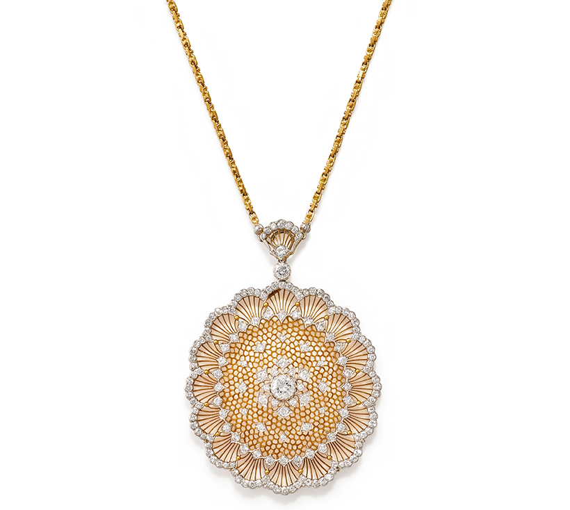14809 Lot 133 Buccellati, a diamond pendant necklace - Estimate £7,000-10,000.jpg