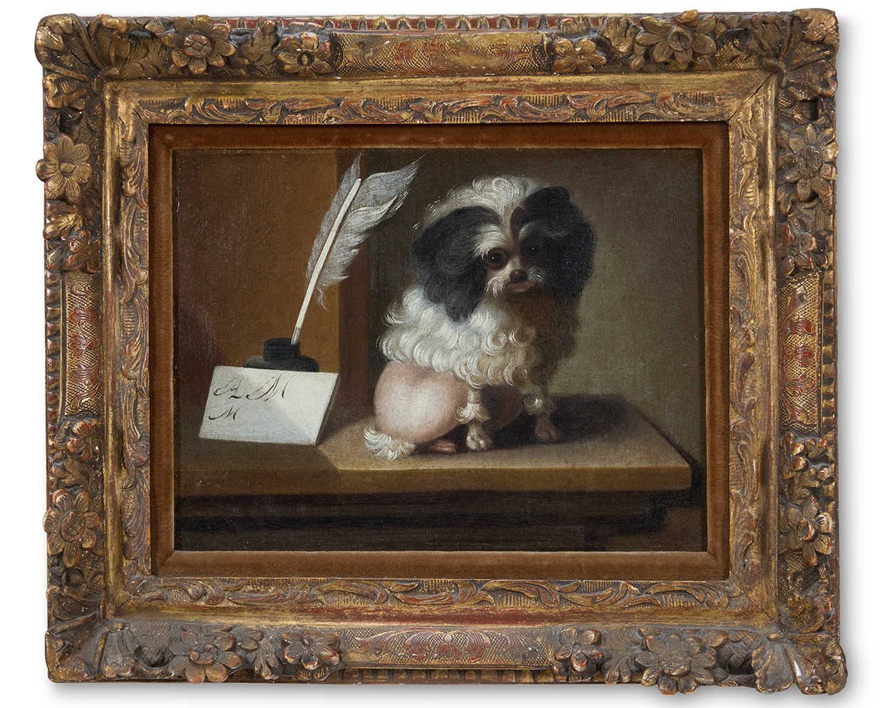 Ford Collection - JACQUES-BARTHELEMY DELAMARRE (FRENCH, 19TH CENTURY), PORTRAIT OF A SMALL POODLE.jpg