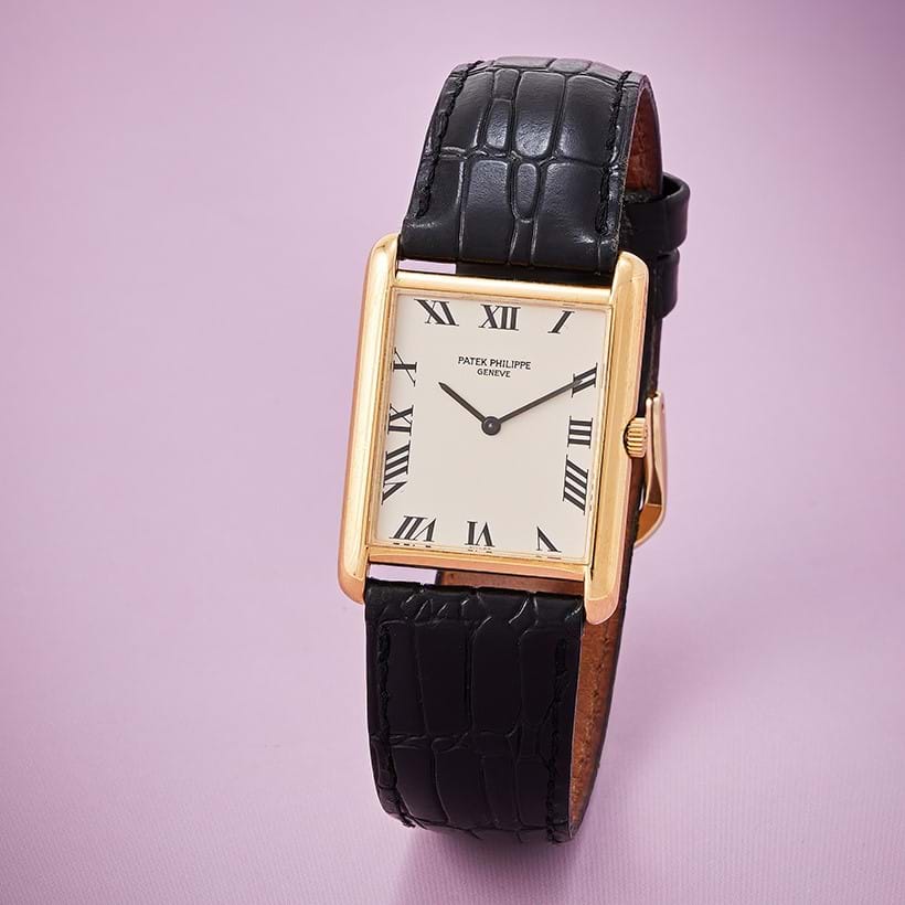 Inline Image - Lot 416: Patek Philippe, ref. 3521 an 18 carat gold wristwatch, no. 2645864, circa 1960 | Sold for £5,334