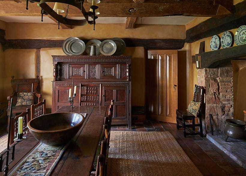 Inline Image - The dining room at Humphreston Hall