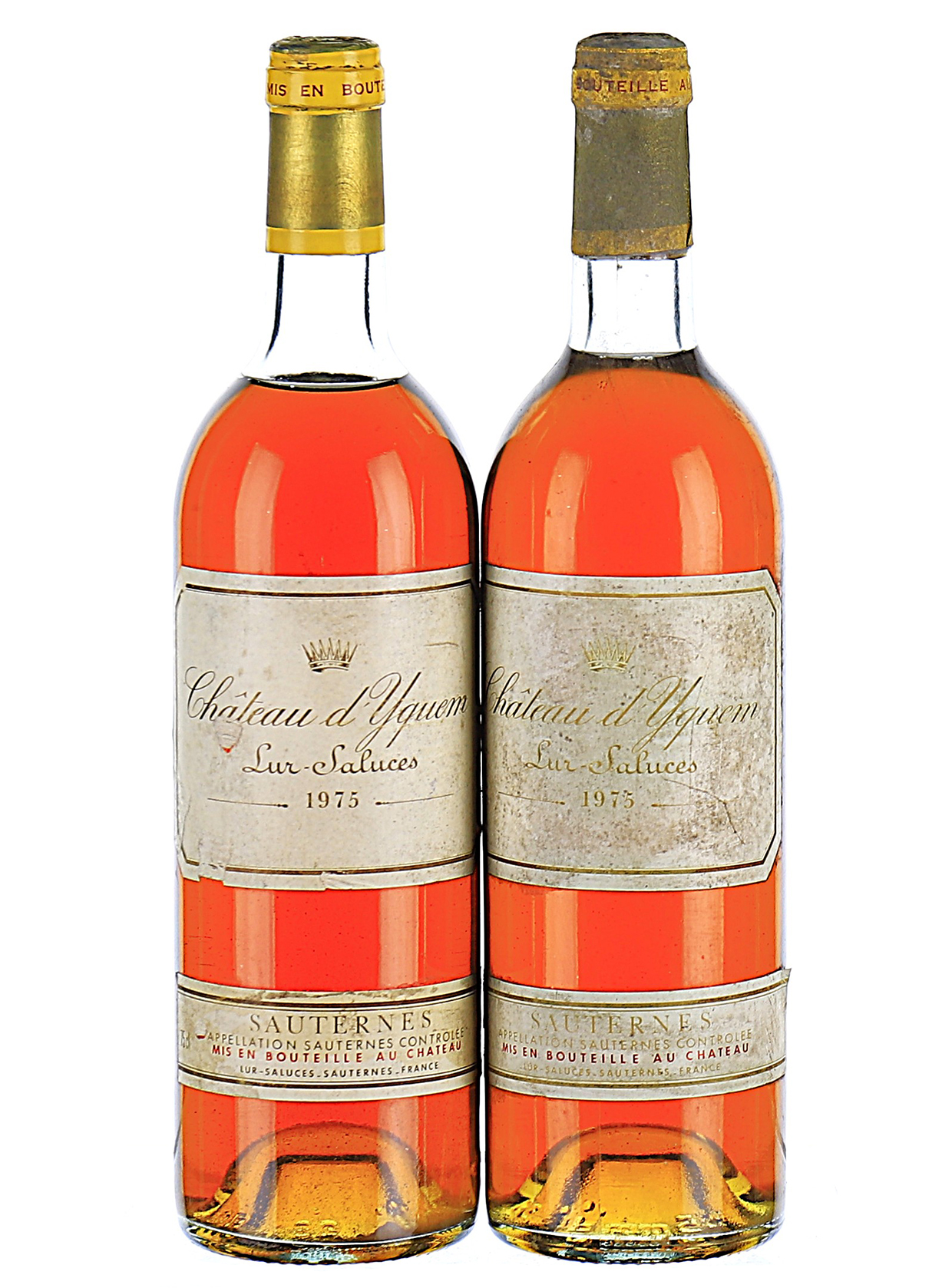 Inline Image - Lot 40: 1975 Chateau d'Yquem Premier Cru Superieur, Sauternes, 2 x 75cl | Est. £500-800 (+ fees)