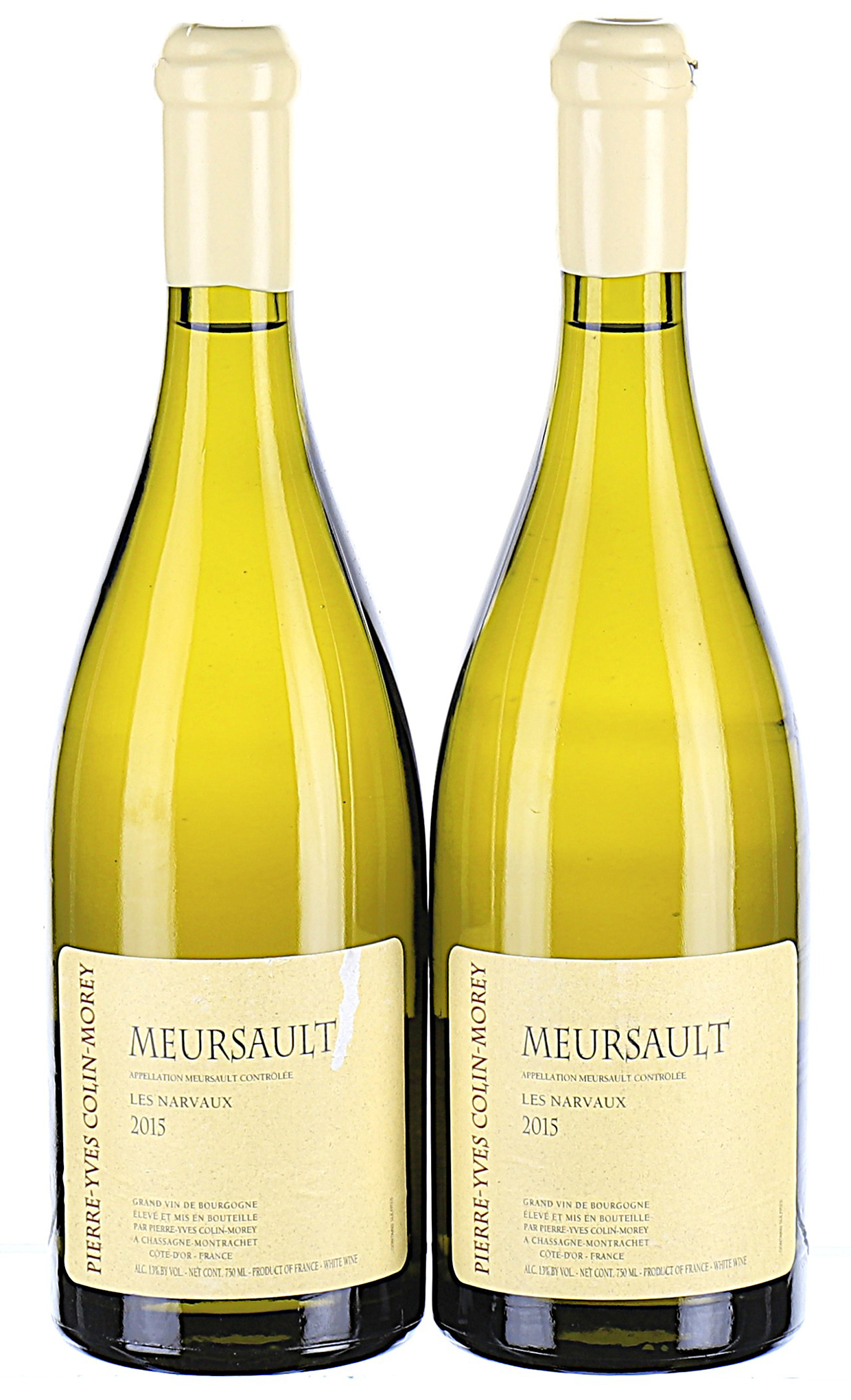 Inline Image - Lot 233: 2015 Pierre-Yves Colin-Morey, Meursault, Les Narvaux, 2 x 75cl | Est. £200-300 (+ fees)
