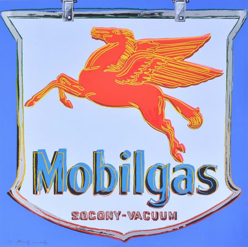 Inline Image - Andy Warhol (American 1928-1987), Mobil (Feldman & Schellmann, II.350), screenprint in colours; est. £15,000-20,000, sold for £24,800