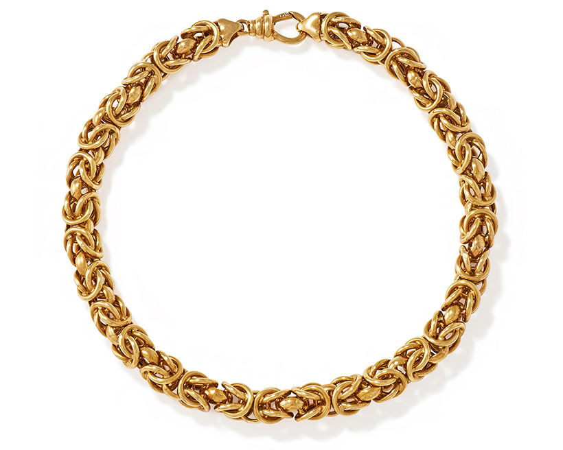14809 Lot 200 Bulgari, a fancy link necklace Sold for £10,160.jpg