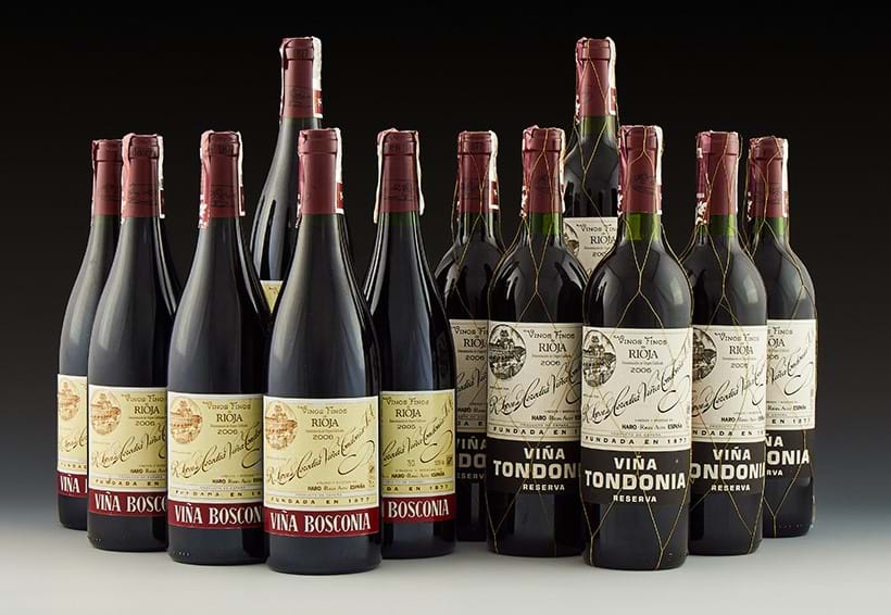Inline Image - A selection of mixed Spanish wines