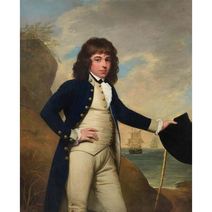 Inline Image - Attributed to Mather Brown (American 1761-1831), Portrait of William Leybourne, oil on canvas; est. £7,000-10,000, sold for £15,000