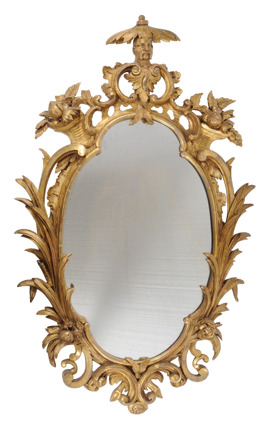 Inline Image - Lot 89, George III giltwood wall mirror in the manner of Ince & Mayhew, circa 1780; est. £2,000-3,000 (+ fees)