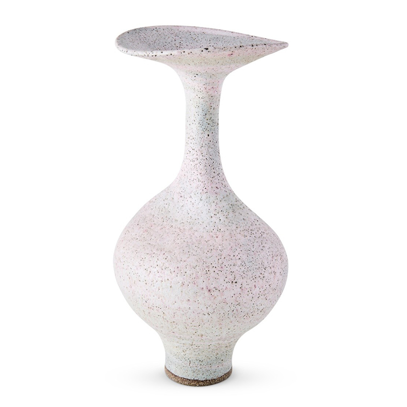 λ Dame Lucie Rie (Austrian/British 1902-1995), Tall Bottle Vase, second half 20th century, Stoneware 