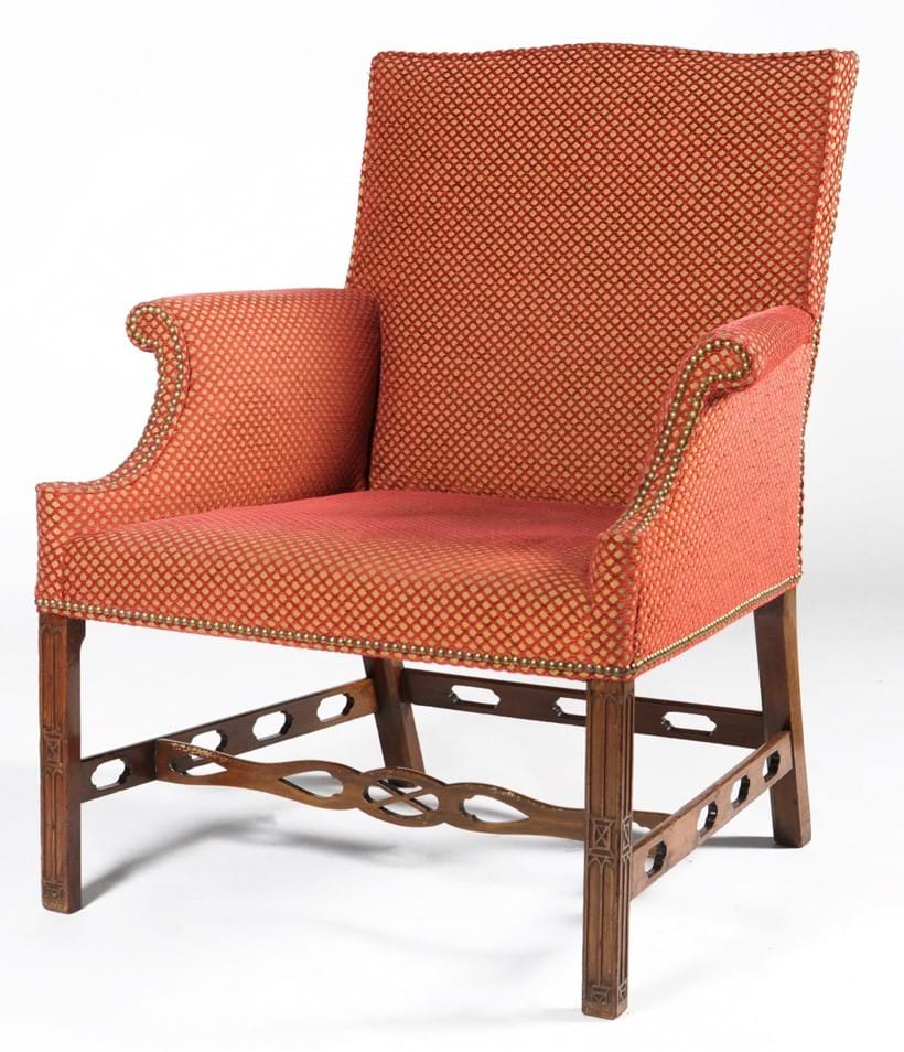 Inline Image - Lot 82, George III mahogany armchair, circa 1770; est. £2,000-3,000 (+fees)