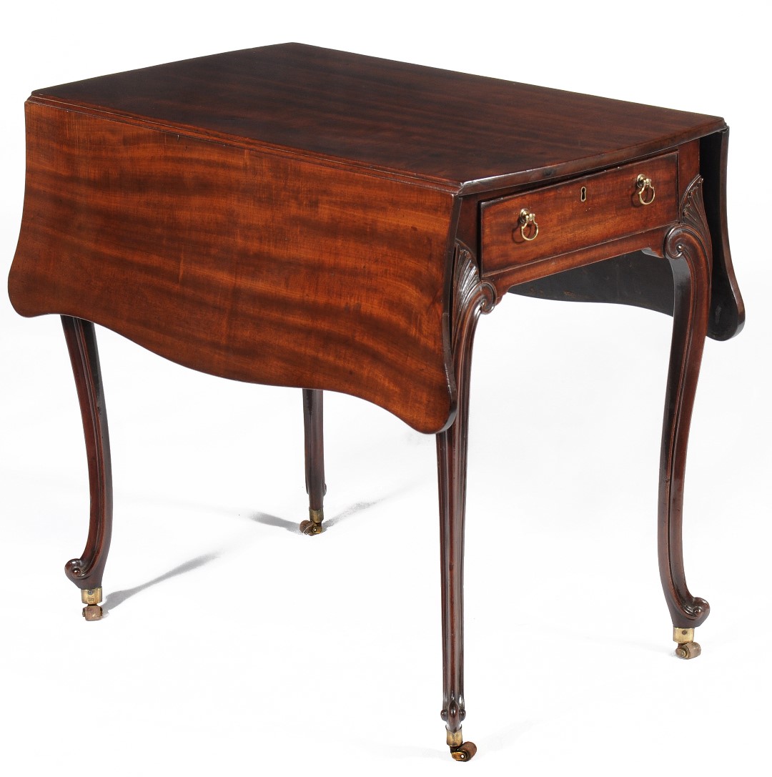 Inline Image - Lot 47, George III mahogany ‘butterfly’ Pembroke table 
attributed to Thomas Chippendale, circa 1770; est. £5,000-7,000 (+fees)