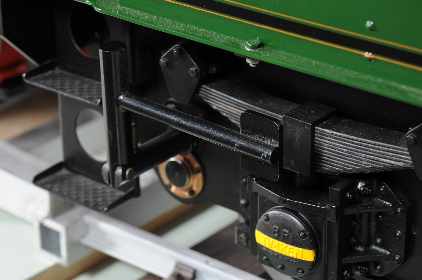 Fine exhibition quality model of a 2-6-0 Mogul British Railways Standard Class 2 tender locomotive no. 78005 detail (Large).jpg