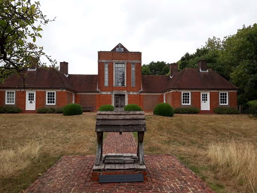 Inline Image - Sandham Memorial Chapel, in the village of Burghclere, Berkshire