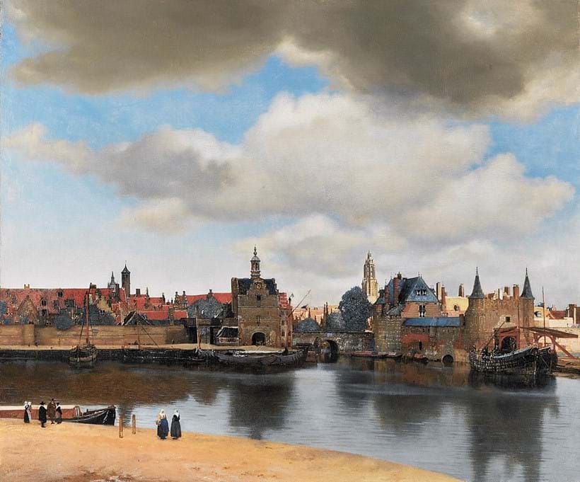 Inline Image - Johannes Vermeer, View of Delft, c. 1660-1661 | Image courtesy of Mauritshuis, The Hague