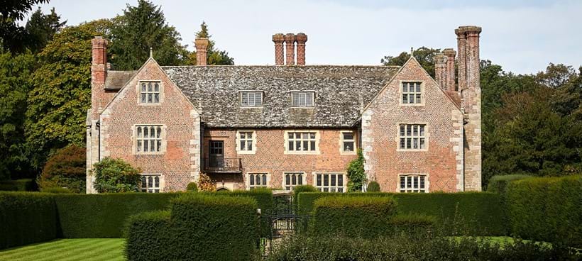 Inline Image - Plaish Hall - the south east garden facade
