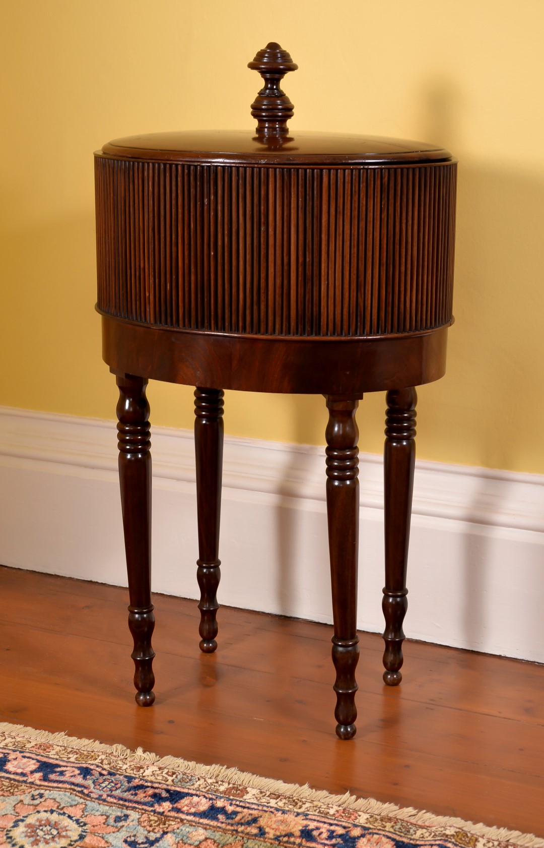 Inline Image - Lot 315, a Continental mahogany oval wine cooler, circa 1830; est. £400-600 (+fees), from Sandridge Park House