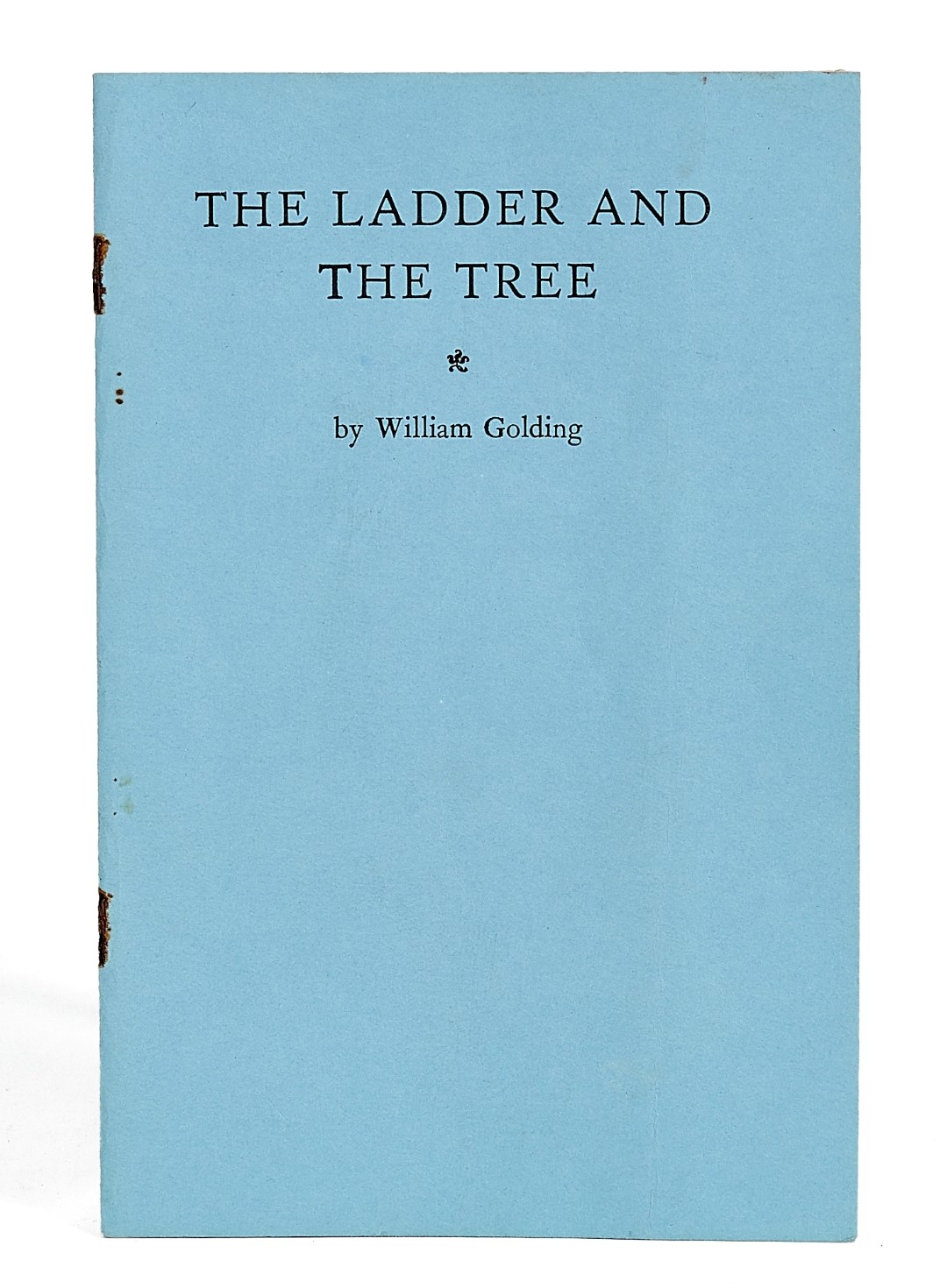 Inline Image - Lot 31, William Golding, The Ladder and the Tree, privately printed limited edition, first state, signed by the author, 
[Marlborough, Marlborough College Press, 1961]; est. £1,000-1,500 (+fees)