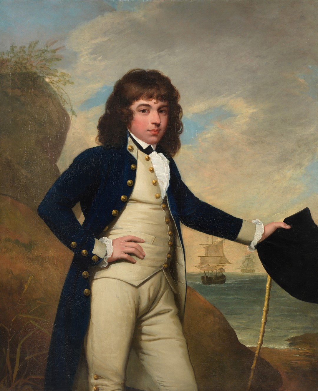 Inline Image - Lot 35, attributed to Mather Brown (American 1761-1831), 
Portrait of William Leybourne, oil on canvas; est. £7,000-10,000 (+fees)