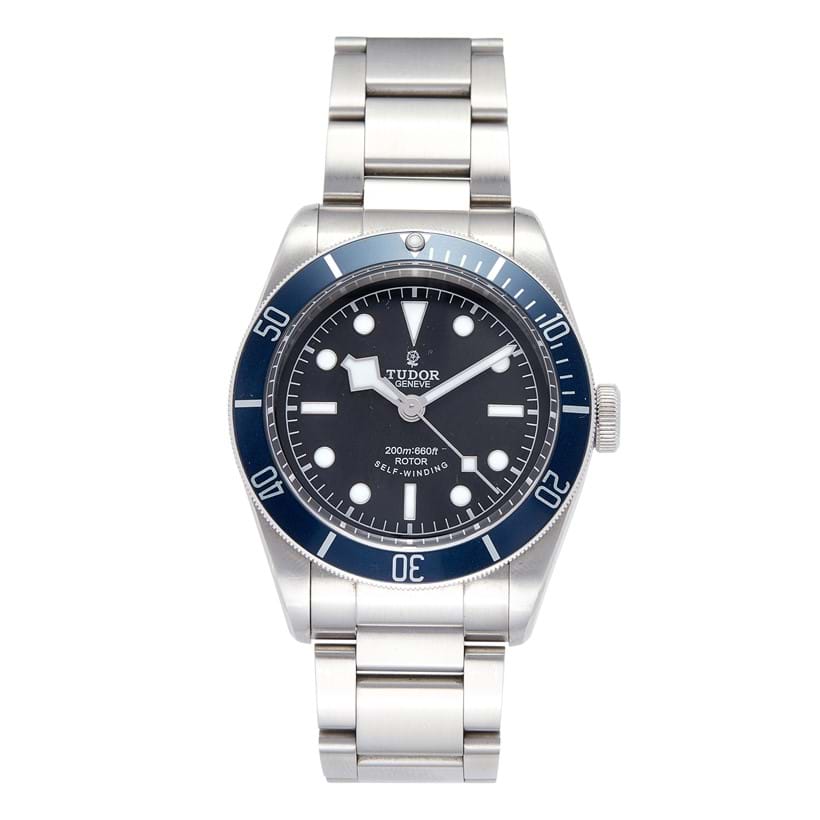 Inline Image - Lot 232, Tudor Heritage Black Bay, ref. 79220B, a stainless steel bracelet wrist watch; est. £1,200-1,800 (+fees)