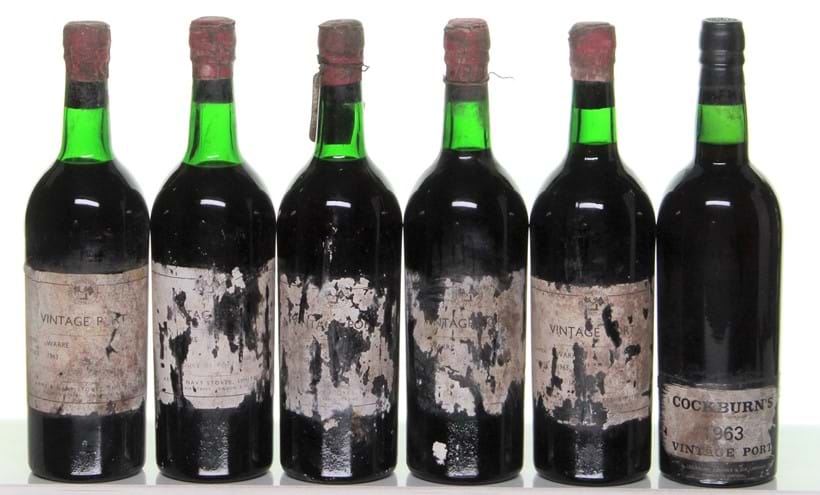 Inline Image - Lot 34, 1963 Warre's, 11 x 75cl and 1963 Cockburn's 1 x 75cl, 
est. £600-800 (+fees)