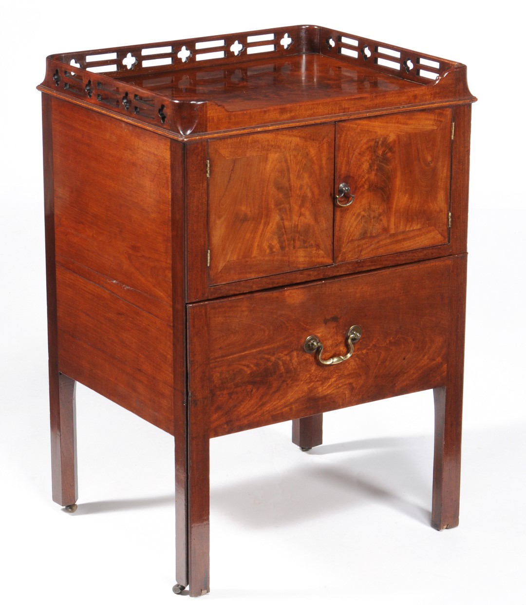 Inline Image - Lot 114, George III mahogany bedside commode, 
attributed to Thomas Chippendale, circa 1770; est. £1,500-2,000 (+fees)