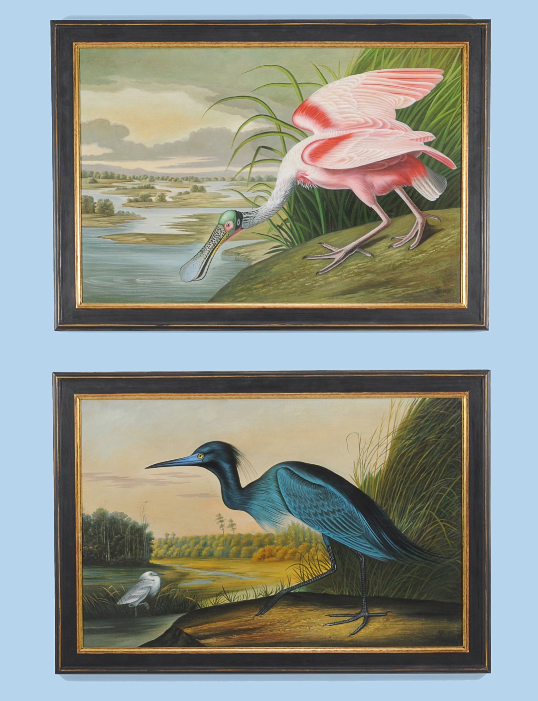 Inline Image - Lot 137, matched pair of paintings, 1735 and 1747; est. £800-1,200 (+fees)