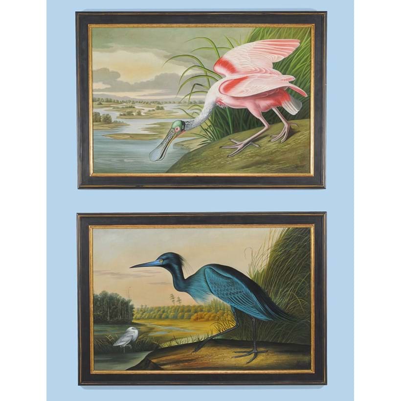 Inline Image - Lot 137, matched pair of paintings, 1735 and 1747; est. £800-1,200 (+fees)