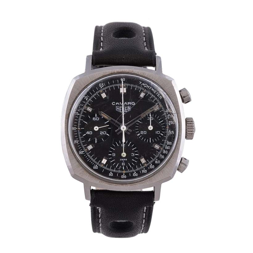 Inline Image - Lot 196, Heuer, Camaro, ref. 7720NT, cal. Valjoux 72, circa 1968; est. £2,000-3,000 (+fees)