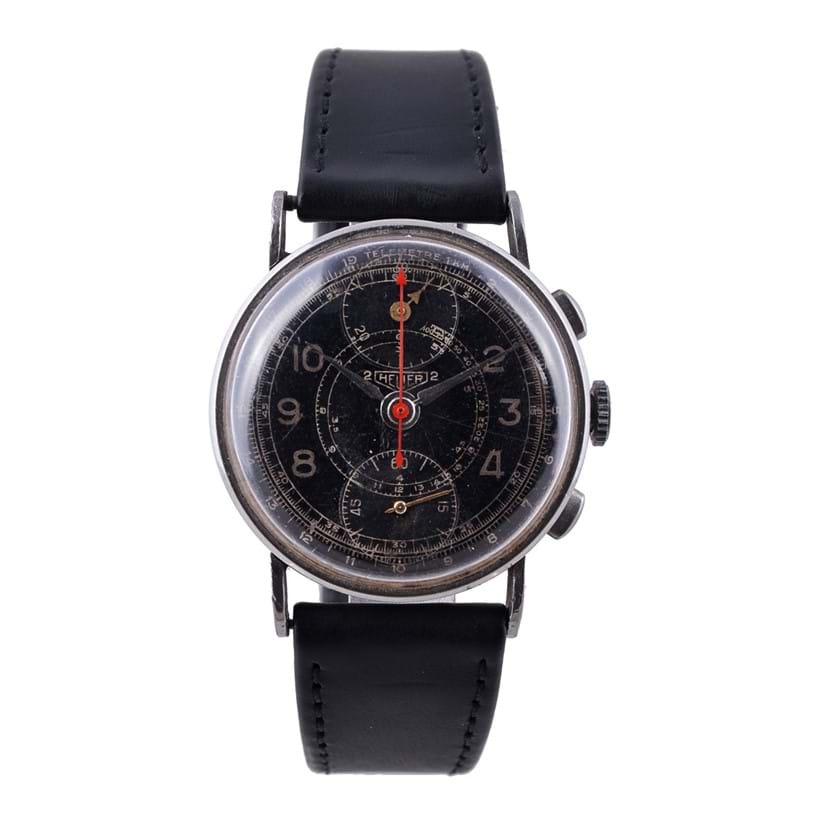 Inline Image - Lot 197, Up-Down Chronograph, ref. 3249 Telemeter, cal. Venus 170, circa 1940; est. £1,200-1,800 (+fees)