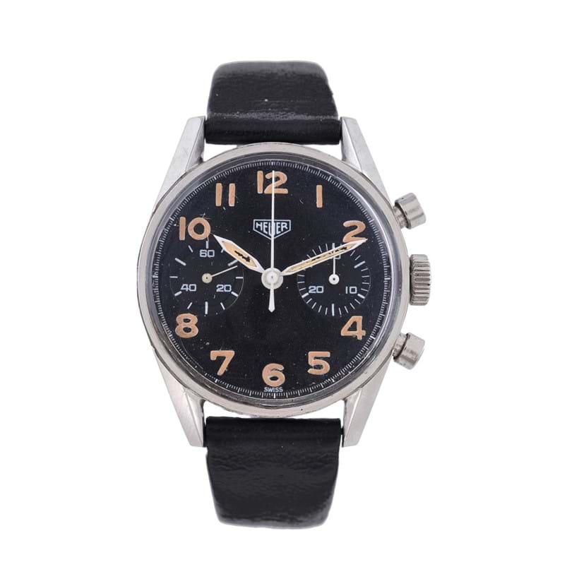 Inline Image - Lot 216, Heuer, Carrera, ref. 7753, cal. 7733, circa 1970; est. £6,000-8,000 (+fees)