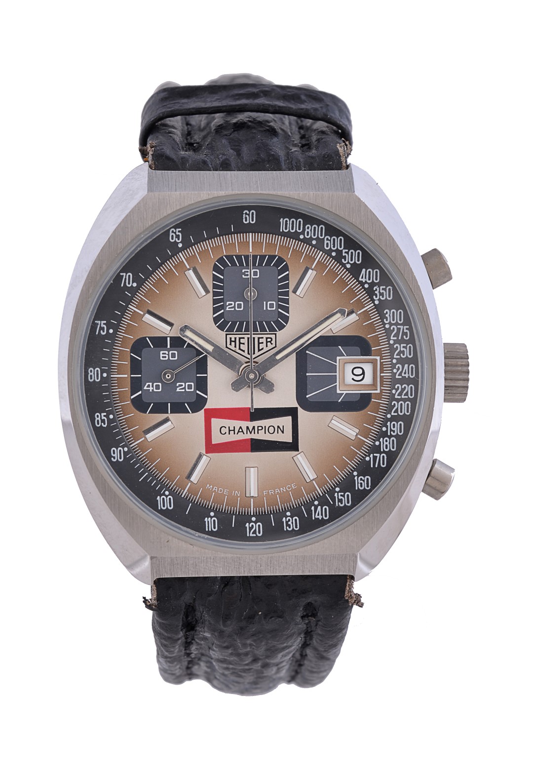 Inline Image - Lot 222, Heuer, Champion, ref. 1614, cal. Valjoux 7765, circa 1970; est. £1,200-1,800 (+fees)