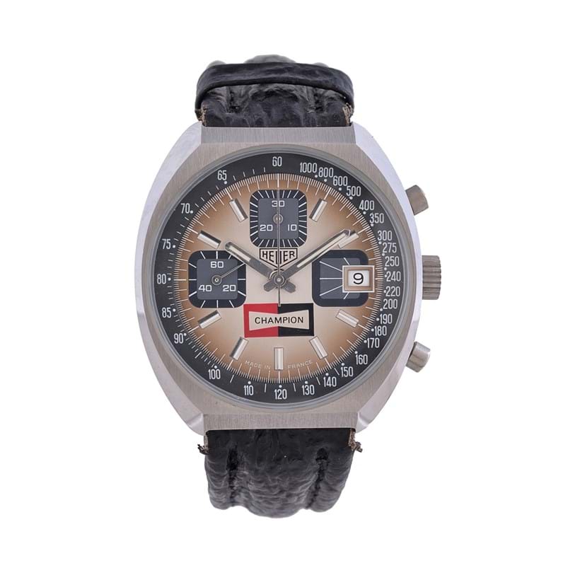 Inline Image - Lot 222, Heuer, Champion, ref. 1614, cal. Valjoux 7765, circa 1970; est. £1,200-1,800 (+fees)