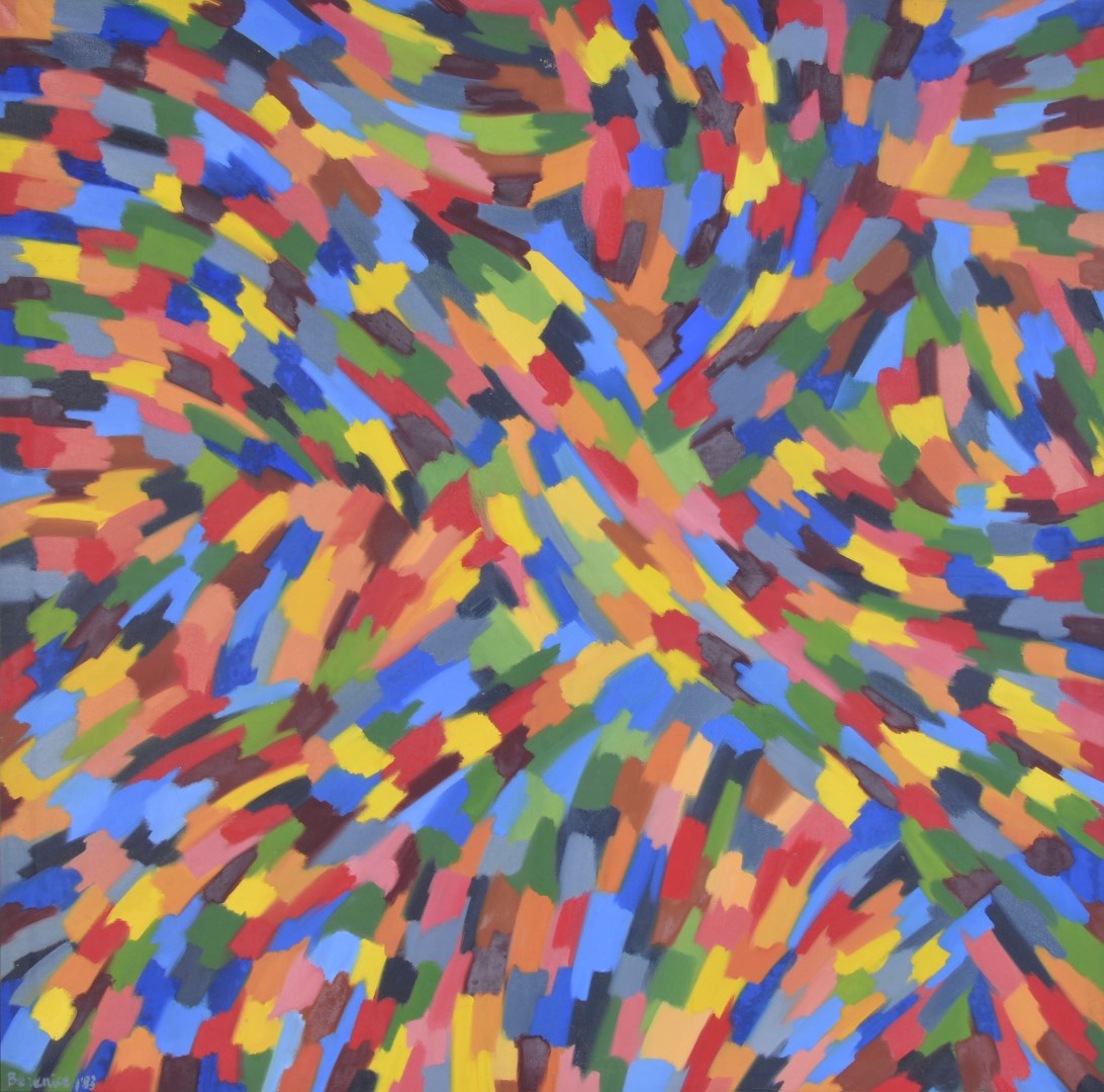 Inline Image - Untitled, signed and dated 1'83 lower left, oil on canvas