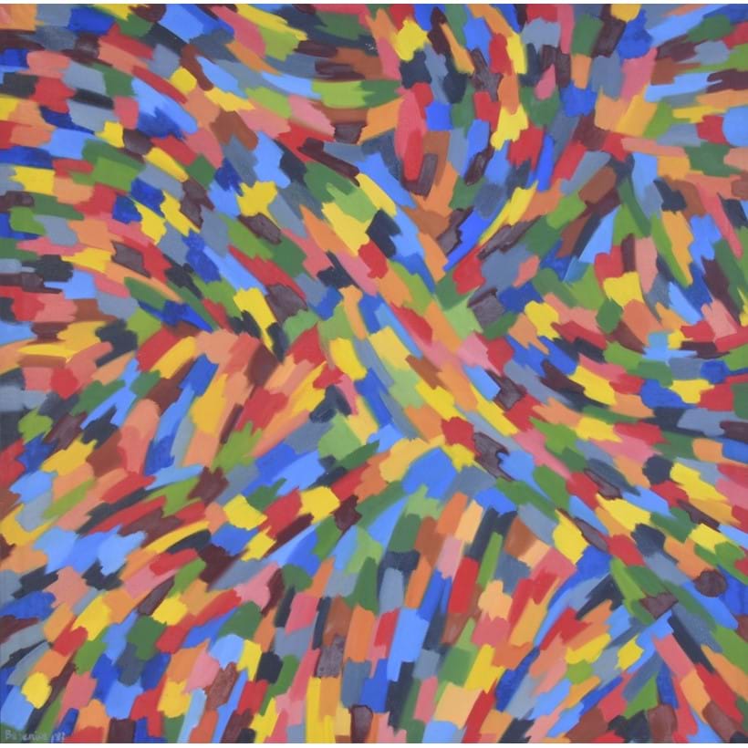 Inline Image - Untitled, signed and dated 1'83 lower left, oil on canvas