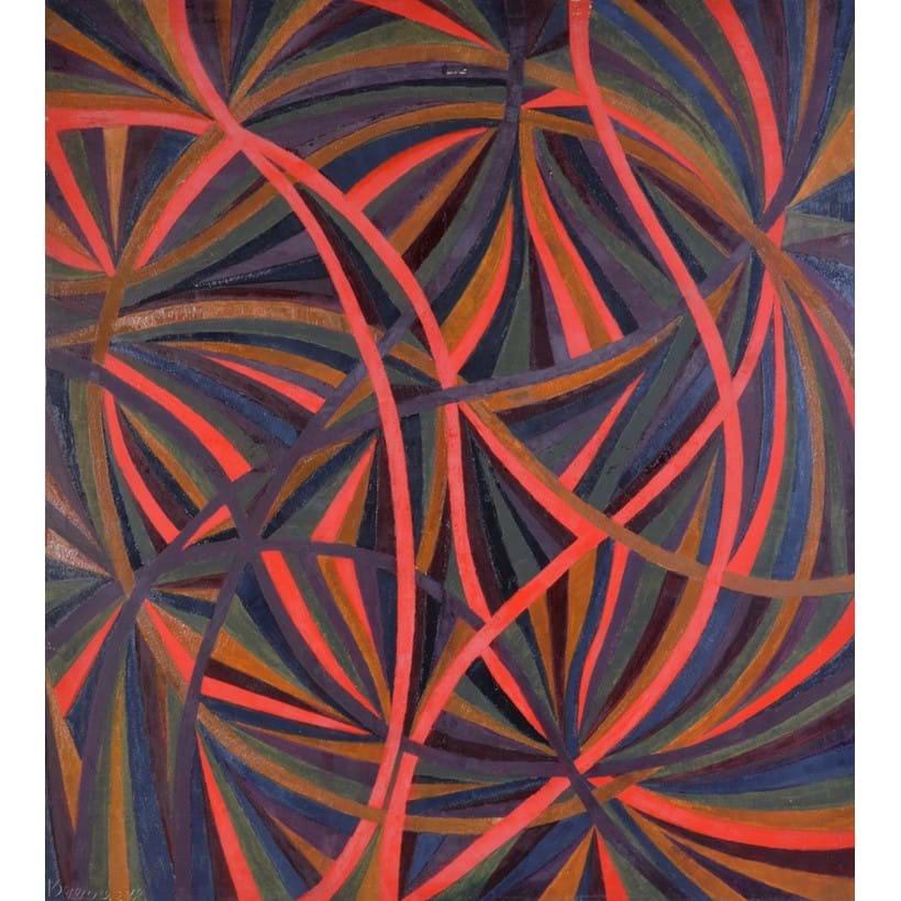 Inline Image - Untitled, signed and dated 2'69 lower left, oil on canvas
