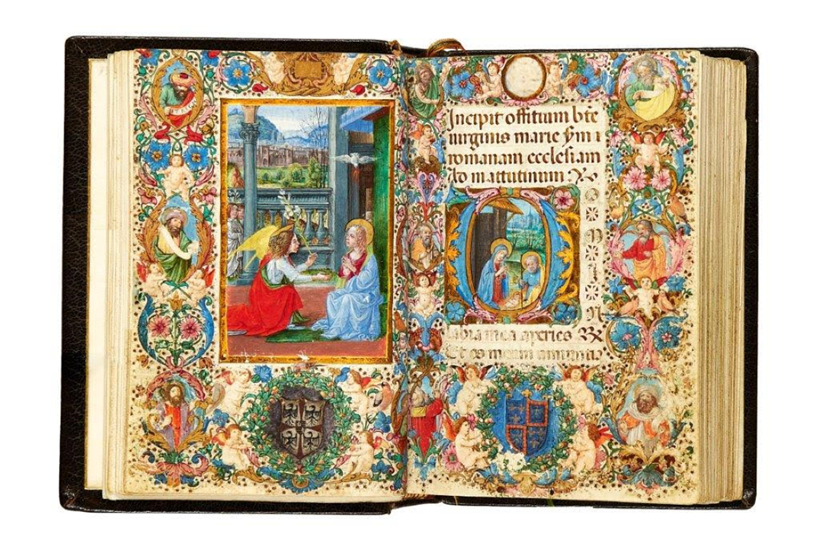 Inline Image - Lot 90, the Hours of Isabella d'Este, sold for £421,600