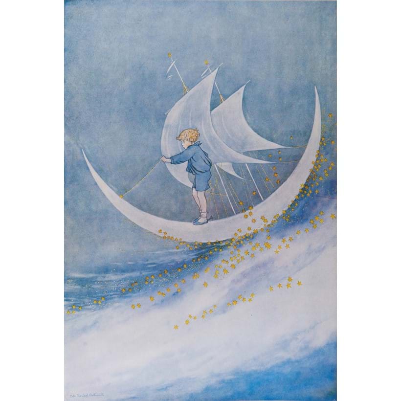 Inline Image - Annie R. Rentoul, Elves and Fairies, edited by Grenby Outhwaite | first edition, 15 coloured and 30 black & white tipped-in illustrations by Ida Rentoul Outhwaite | Melbourne & Sydney, 1916, est. £600-800, sold for £806