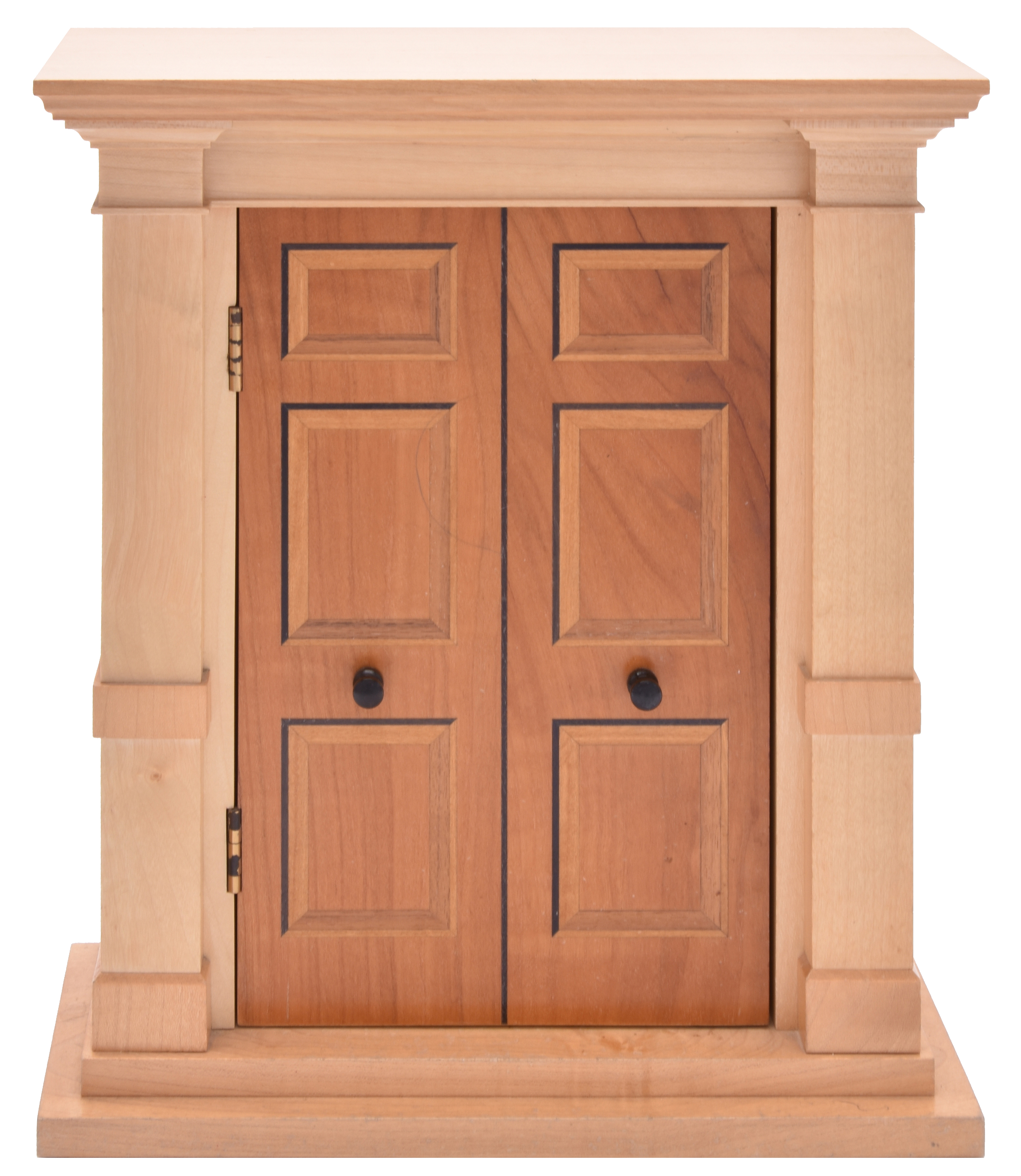 Inline Image - Lot 14: David Linley, a sycamore, walnut, and inlaid key cupboard, late 20th century | Est. £250-350 (+fees)