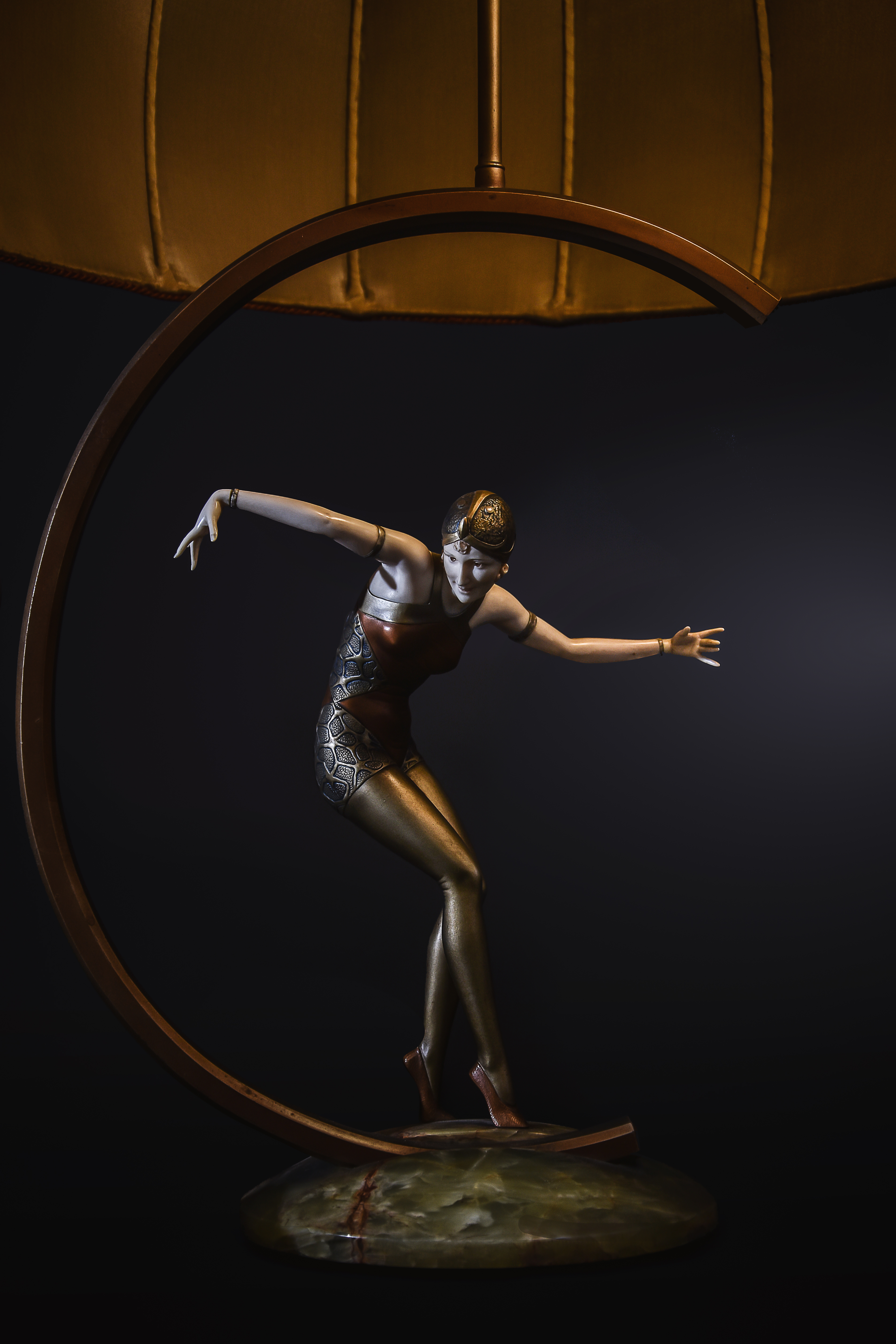 Inline Image - Lot 174: Ferdinand Preiss (1882-1943), Cabaret Dancer, an Art Deco cold painted bronze and ivory figure | Est. £8,000-12,000 (+fees)