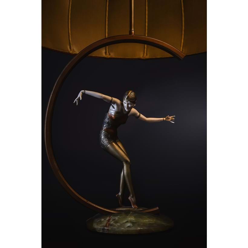 Inline Image - Lot 174: Ferdinand Preiss (1882-1943), Cabaret Dancer, an Art Deco cold painted bronze and ivory figure | Est. £8,000-12,000 (+fees)