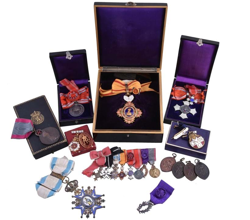 Inline Image - Medals awarded to Gladys, Lady Swaythling | Est. £3,000-4,000 (+ fees)