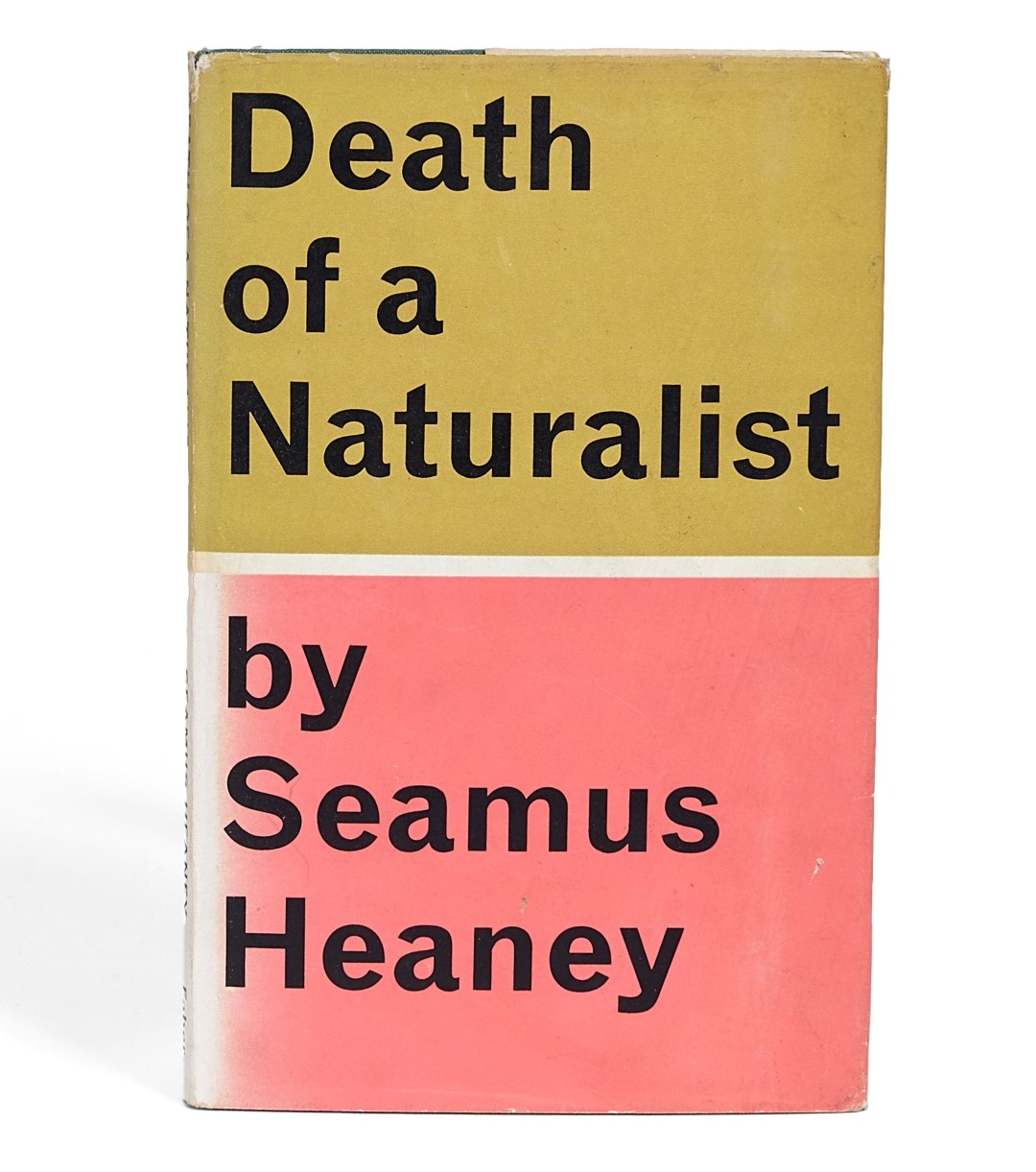 Inline Image - Seamus Heany, Death of a Naturalist | first edition, signed by the author | London, Faber and Faber, 1966 | est. £200-300, sold for £1,984