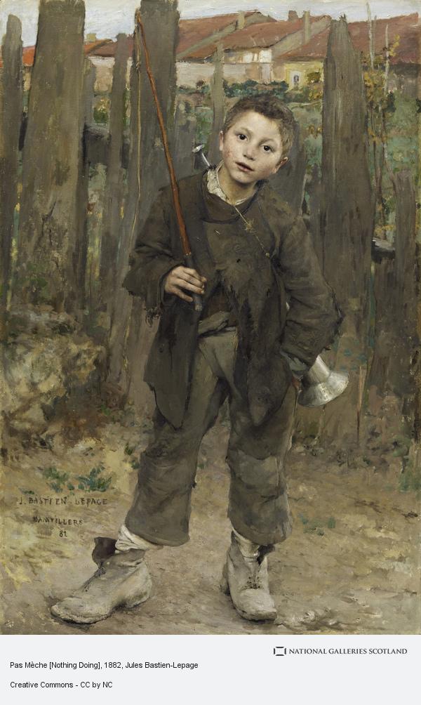 Inline Image - Jules Bastien-Lepage, Nothing Doing, Courtesy of National Galleries Scotland
