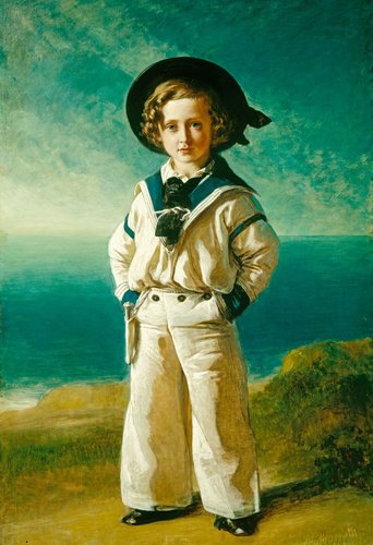 Inline Image - Franz Xaver Winterhalter (1805-73) King Edward VII (1841-1910), when Albert Edward, Prince of Wales. Courtesy of The Royal Collection